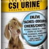 CSI URINE Nettoyant enzymatique urine pour chiot et chien enlève taches et odeurs - spray de 150 ml