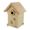 NATURES MARKET Nichoir le poupon pour mésanges bleues en bois 19 x 16 x 26 cm