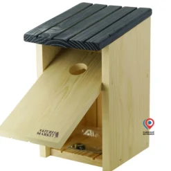 NATURE'S MARKET Nichoir pour oiseaux en bois épicéa Chez Jojo - Ø 34 mm