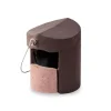 SCHWEGLER Nichoir pour rouges-gorges ou gobe-mouches gris en béton de bois coloris marron