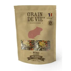 GRAIN DE VIE Nourriture aux aliments complets pour cochons d'inde - 1,3 kg