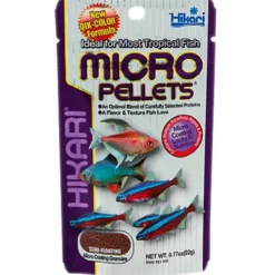BLUE CORAL Nourriture poissons aquarium, micro pellets, HIKARI AQUARIUM - 80g