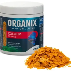BLUE CORAL Nourriture poissons colorés - OASE Organix Colour Flakes - 250ml