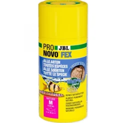 BLUE CORAL Nourriture poissons tropical ProNovo Fex M sans colorant - JBL - 100ml