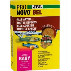 BLUE CORAL Nourriture pour bébés poissons avec granulés mous - JBL ProNovo Bel Grano Baby - 30ml