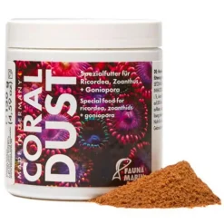 BLUE CORAL Nourriture pour coraux spécifique, FAUNA MARIN Coral Dust - 250ml - 130g