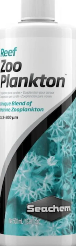 BLUE CORAL Nourriture pour poissons reef zooplankton, 500ml - SEACHEM