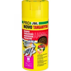 JBL Nourriture pour poissons tanganyika, granulés moyens, , ProNovo - 145g/250ml