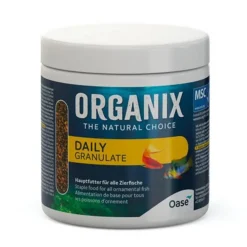 BLUE CORAL Nourriture quotidienne granulée pour poissons, organix soin optimal, OASE AQUARIUM - 250ml