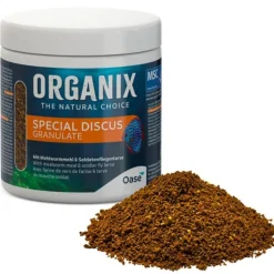 BLUE CORAL Nourriture spéciale pour discus - OASE Organix Discus Special Discus Granulate - 250ml