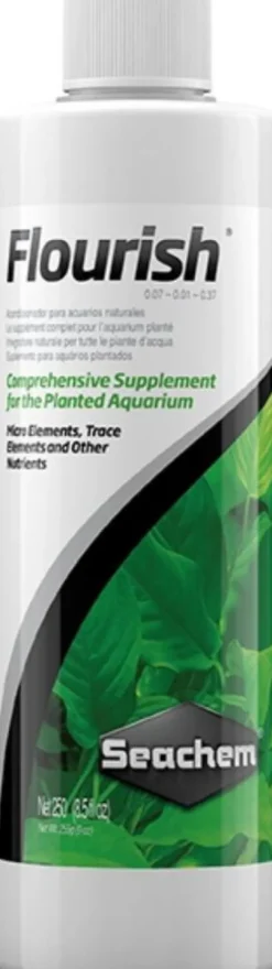 BLUE CORAL Oligo-éléments pour aquarium, enrichis en minéraux, SEACHEM Flourish - 250ml