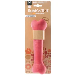 MARTIN SELLIER Os en caoutchouc pour chien Rubb’n’Red - 22 cm
