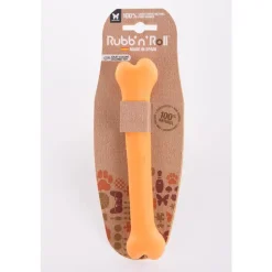 MARTIN SELLIER Os en caoutchouc Rubb’n’Roll Color orange - 19 cm