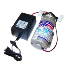 BLUE CORAL Osmoseur aquariopure 3 étapes de filtration 200 GPD avec pompe - AQUAPRO - pompe booster