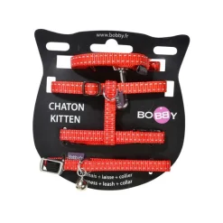 BOBBY Pack chaton Safe rouge