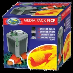 BLUE CORAL Pack média pour filtre aquatique, compatible NCF 600/800 - AQUA NOVA