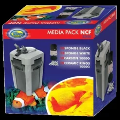 BLUE CORAL Pack média pour filtre d'aquarium, spécifique NCF 2000 - AQUA NOVA