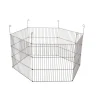 ZOLUX Parc extérieur hexagonal pour lapins en métal - Ø 120 cm x H 61 cm