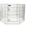 Parc pour chien en métal noir - 91 cm