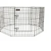 Parc pour chien en métal noir - 76 cm