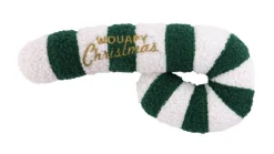 WOUAPY Peluche de Noël pour chien sucre d'orge coloris multicolore - modèle moyen