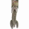 SKINNEEEZ Peluche lapin plat gris pour chien Skinneez - 61 cm