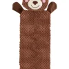 WOUAPY Peluche plate de Noël pour chien cerf coloris marron - grand modèle