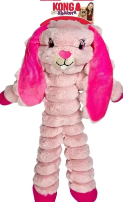 KONG Peluche pour chien bunny coloris rose - 34 x 9 x 49,5 cm
