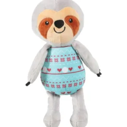 ZOLUX Peluche pour chien coloris gris paresseux debout chiquitos - 17 x 7,9 x 26,1 cm