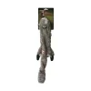SKINNEEEZ Peluche pour chien Raton laveur plat gris Girard Skineeez– 61 cm