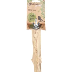 FLAMINGO Perchoir à oiseau en bois de caféier Java taille S - 20 cm
