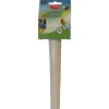 TYROL Perchoir droit minéral pour oiseaux coloris beige – 20 cm