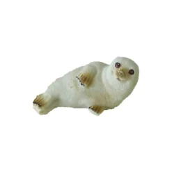 LABEO Phoque blanc en résine 3 cm