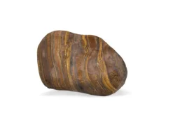 AQUAVIE Pierre décorative pour aquarium coloris marron Œil de Tigre