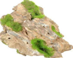 ZOLUX Pierre dorée avec plante aquatique pour aquarium yellow stone « ki pousse » M
