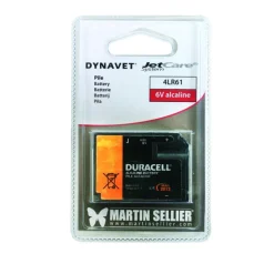 DYNAVET Pile 4LR61 6V alcaline pour collier Jet Care ou Aboistop Spray