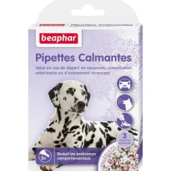 BEAPHAR Pipettes calmantes pour chien x 3
