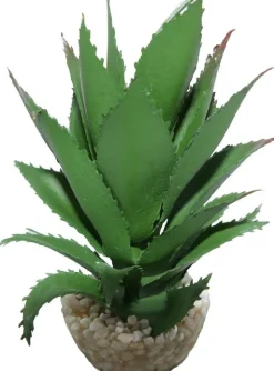 LABEO Plante artificielle pour terrarium tropical ou désertique coloris vert Ananas