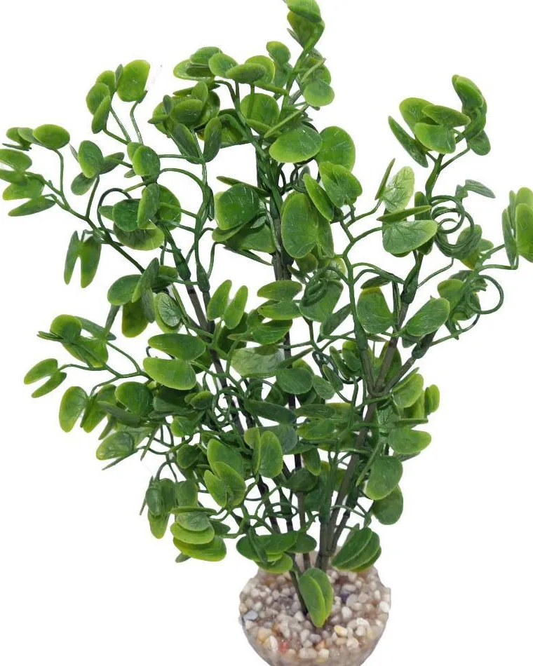 LABEO Plante artificielle pour aquarium coloris rouge Micranthenum