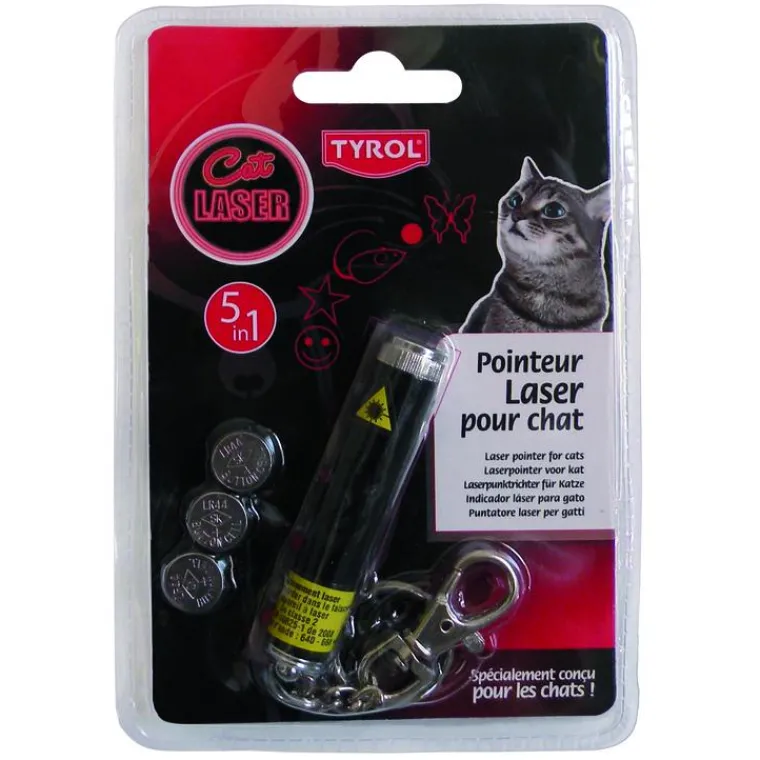 TYROL Pointeur laser 5 en 1