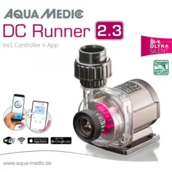 BLUE CORAL Pompe à eau d'aquarium wifi avec contrôleur, AQUA MEDIC DC Runner 2.3