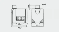AQUARIUM SYSTEM Pompe à eau submersible NEWA, modèle Micro Jet, puissance 320 L/H - MC320