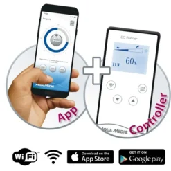 BLUE CORAL Pompe à eau wifi + contrôleur AQUA MEDIC DC Runner 9.3