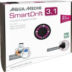 BLUE CORAL Pompe de brassage silencieuse pour aquarium - AQUA MEDIC SmartDrift 3.1