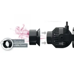 BLUE CORAL Pompe de brassage wifi éco-énergétique pour aquarium - AQUA MEDIC EcoDrift 4.3