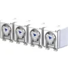 BLUE CORAL Pompe doseuse 4 canaux, précise et robuste - marque ECOTECH MARINE, modèle Versa VXF-1