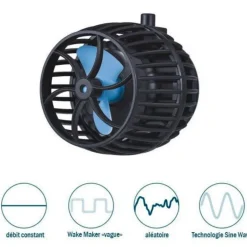BLUE CORAL Pompe Wi-Fi débit 5KL/h, contrôle à distance - JEBAO-JECOD DW-5