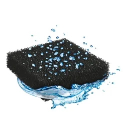JUWEL Éponge charbon taille compacte noire