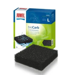 JUWEL Éponge charbon taille standard noire