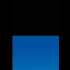 BLUE CORAL Poster aquatique noir/bleu AQUA NOVA modèle L - dimensions 100x50 cm